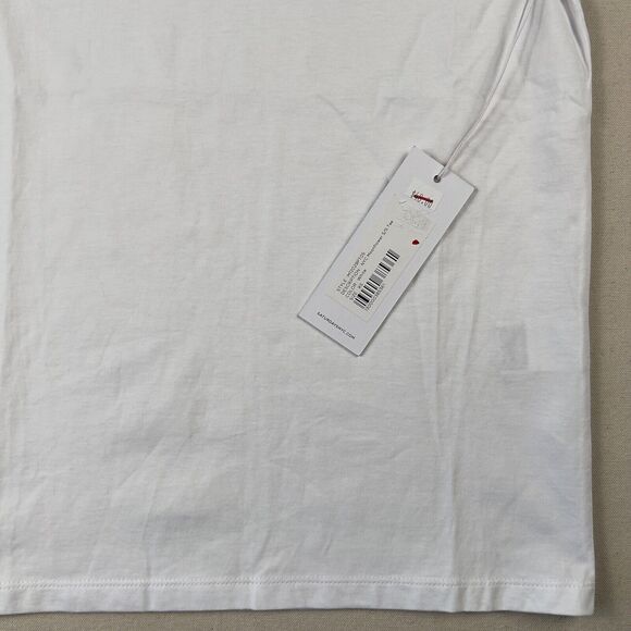 Saturdays NYC Moonflower Short Sleeve Tee Shirt Men’s Extra Small‎ White - Picture 4 of 15